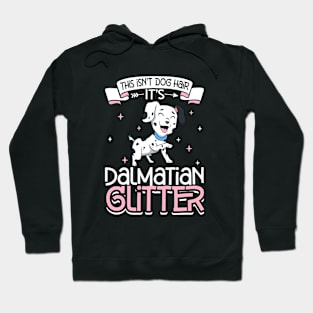 Dalmatian glitter Hoodie